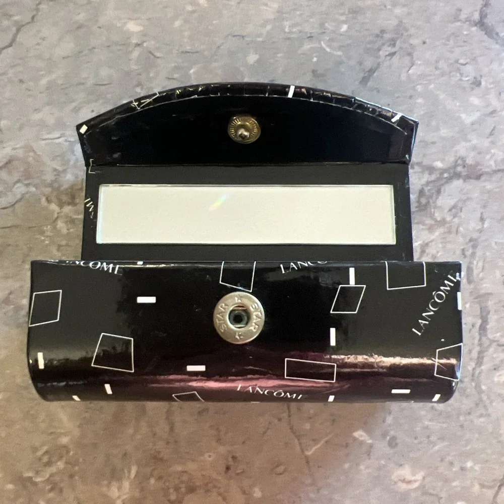 LANCOME Lipstick Case Holder W/MIRROR For Full Size Lipstick